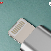 Adattatore 8 Pin a USB-C Ricarica Veloce 5V/2.4A con Moschettone